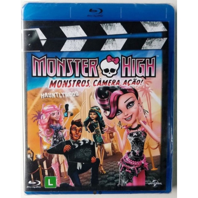 Blu-ray - Monster High - Monstros, Câmera, Ação!