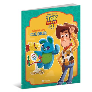 Livro De Pintar Toy Story Disney Com 64 Páginas Culturama