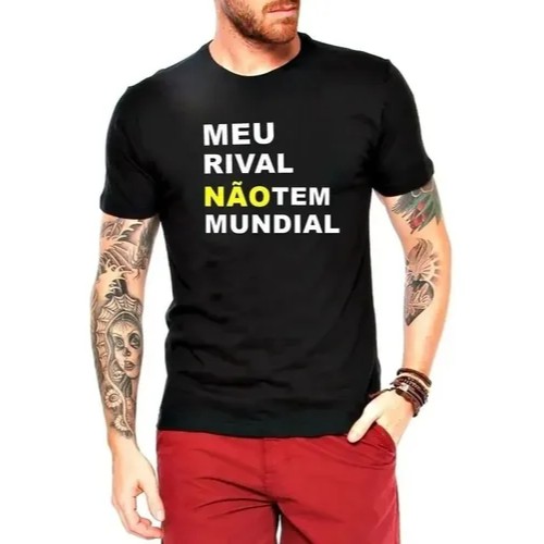 Camiseta Não Tem Copinha, Não Tem Mundial Masculina