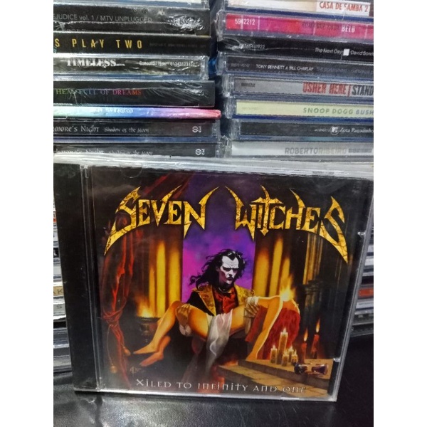 cd seven witches xiled to infinity and one novo de fabrica