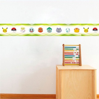 Faixa Infantil Border Papel Parede Pokemon Kit 4 Unidades