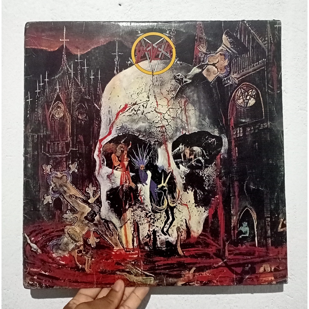 Lp Vinil Slayer - South Of Heaven (thrash Metal/1988) | Shopee Brasil