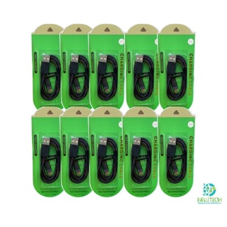 Kit 10 Cabos de Dados Turbo 25W carregador V8 Tipo-C Carregamento Rápido