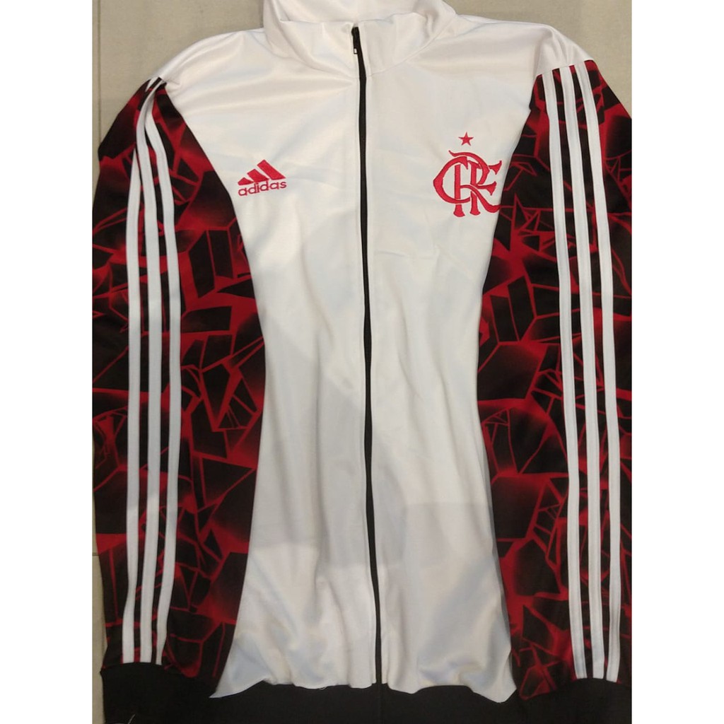 Casaco branco do store flamengo