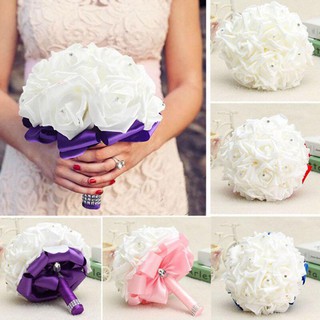 [Escolha De Valor] Varinha De Noiva De Cristal Rosa Bouquet