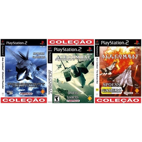 Ace Combat Squadron Leader Ps2 Simulador De Avião