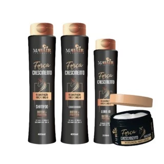 Kit capilar Força e Crescimento Mahair com 4 produtos PROMOÇÃO