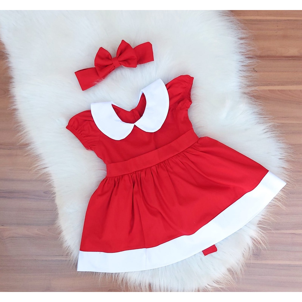 Roupa de natal 2024 para bebe menina