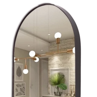 Espelho Decorativo Redondo Oval Moderno Lavabo Banheiro