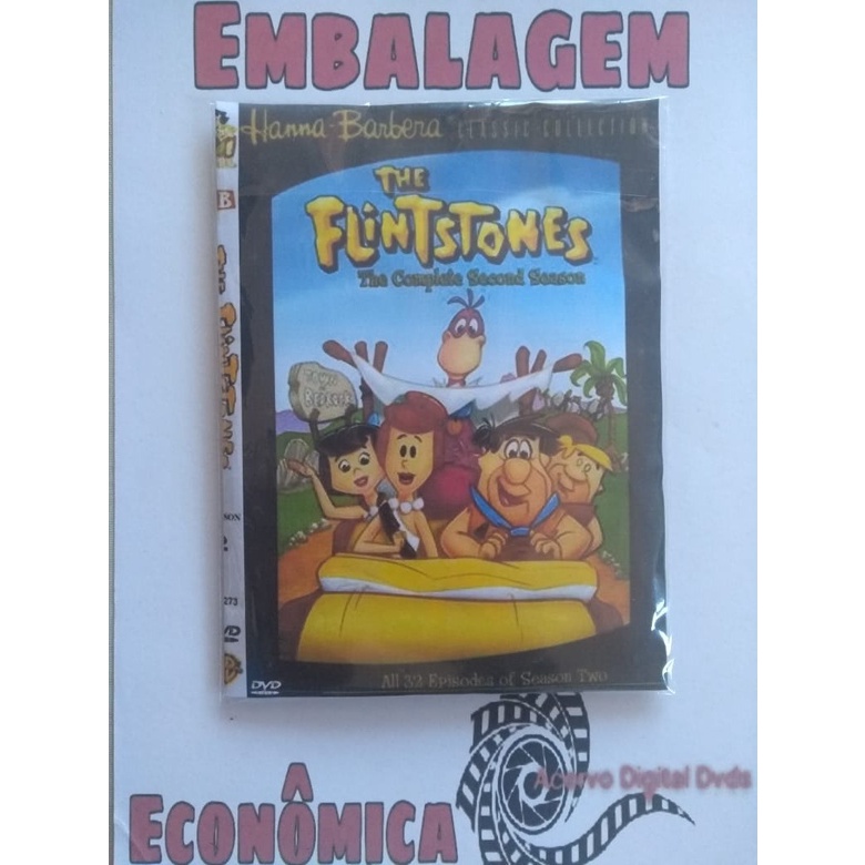 DVD Os Flintstones / 2ª a 6ª Temporada [1960] Dublados | Shopee Brasil