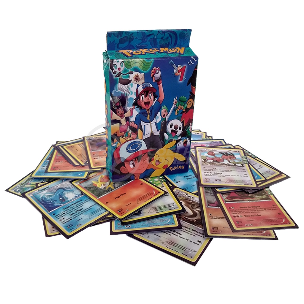 Cartas Jogo Combate Rank Pokemon GO Cartas 50 Cards