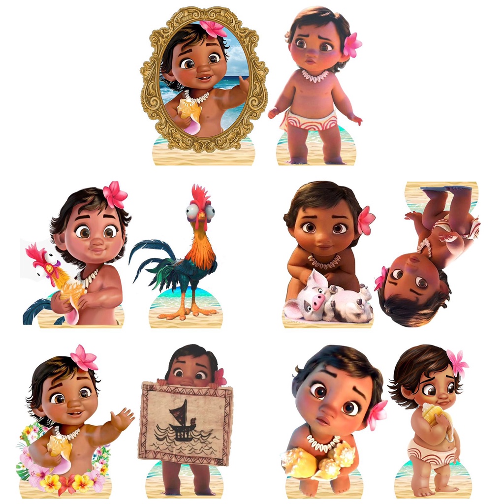 Kit Decoração Festa Infantil Moana