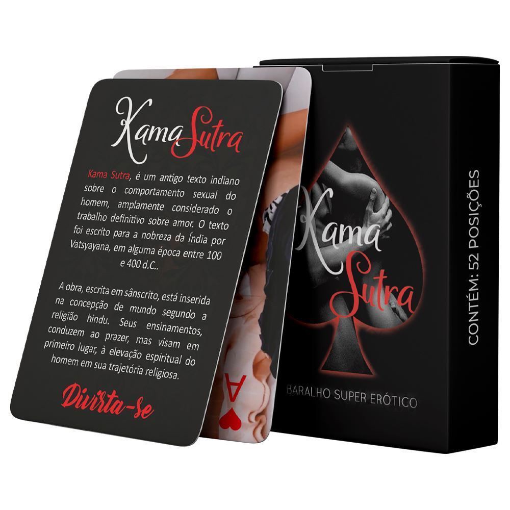 baralho copag kama sutra 52 posições | Shopee Brasil