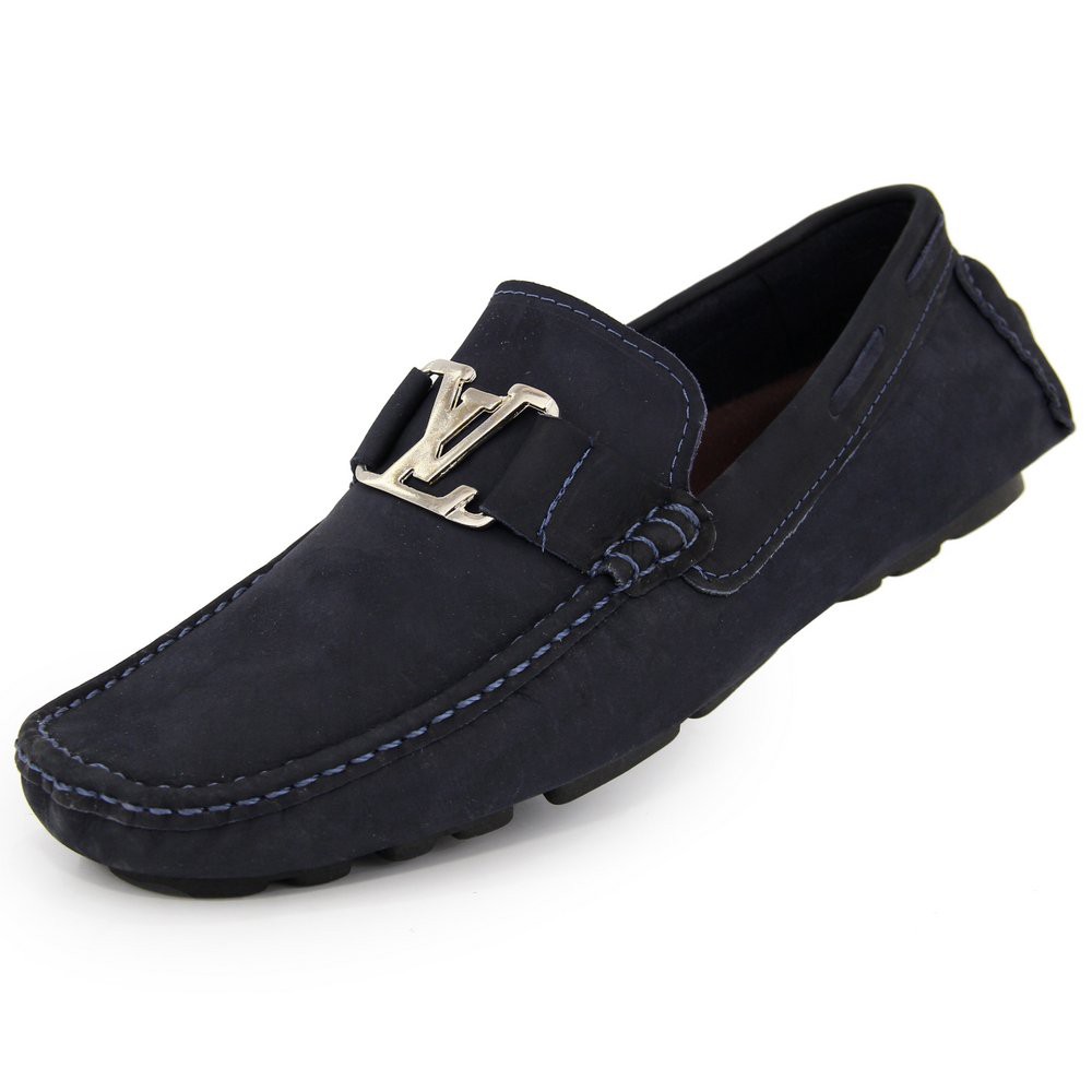 Sapato Louis Vuitton Original Mocassim Monte Carlo Branco Masculino