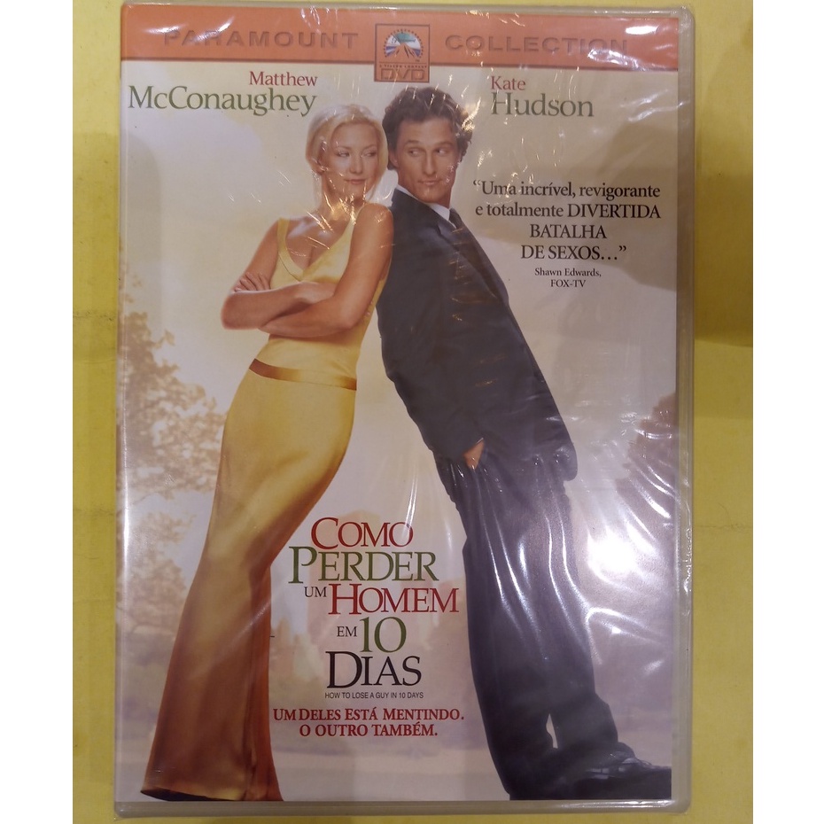 Como perder um homem em 10 dias dvd Shopee Brasil