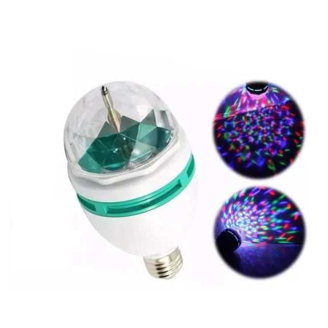 Lampada Luminaria Led Globo Bola Maluca Colorida Giratoria Shopee Brasil