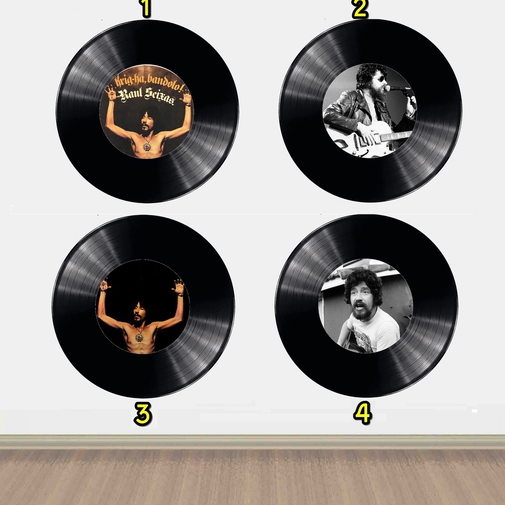 Disco Vinil Raul Seixas Rock Lp Decorativo | Shopee Brasil