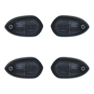 Lente Pisca Fumê Ybr 125 Factor Kit 4