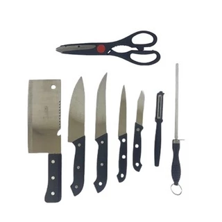 Kit Facas para Churrasco Diversos Cozinha Carne Abridor Descascador