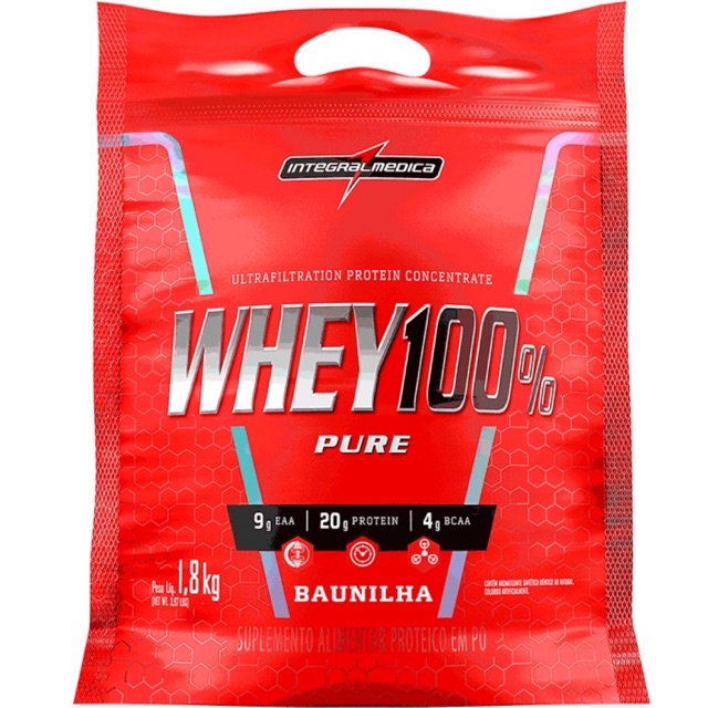 Integralmedica Whey 100 Pure Refil 1,8kg