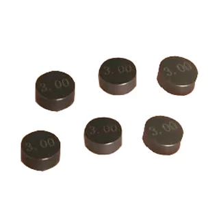 PASTILHA DE VÁLVULA DIVERSAS MEDIDAS ORIGINAL HONDA (KIT 6)