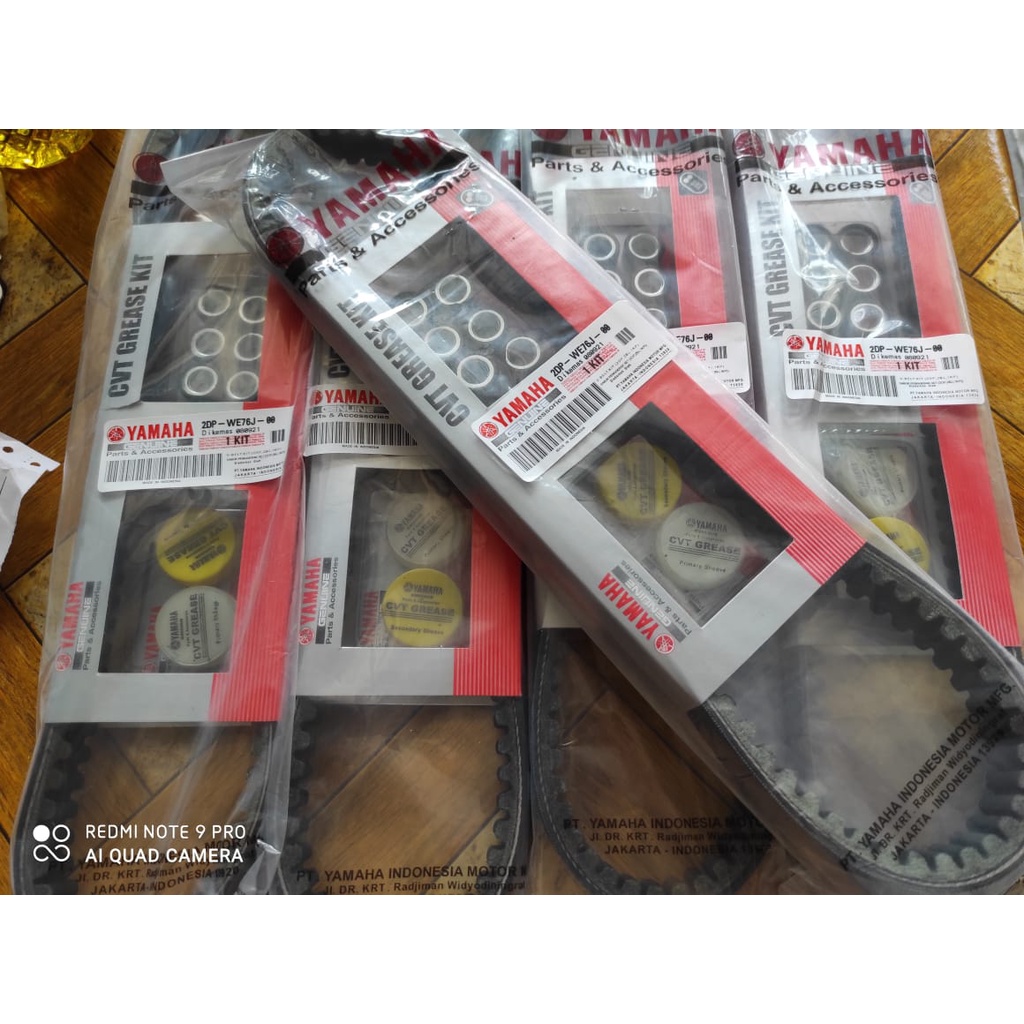 Patins Vanbelt Nmax Plus Roller And Fat CVT Vanbelt Assy Nmax
