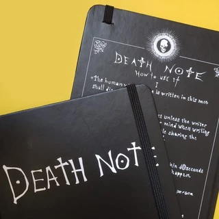 Sketchbook Death Note Capa Dura Caderno Sem Pauta 80 folhas Papel Pólen 80g