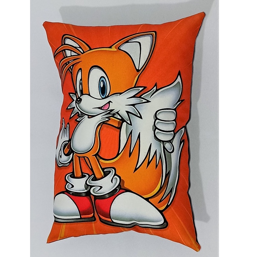 Almofada Veludo 3D Tails Time To Fly Sonic The Hedgehog™ ©Sega - bebrands  oficial