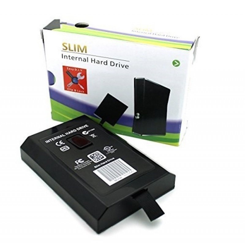 XBOX 360 SLIM BLOQUEADO USADO. COM 250GB DE ARMAZENAMENTO+FIO HDMI+1  CONTROLE+FONTE - Escorrega o Preço