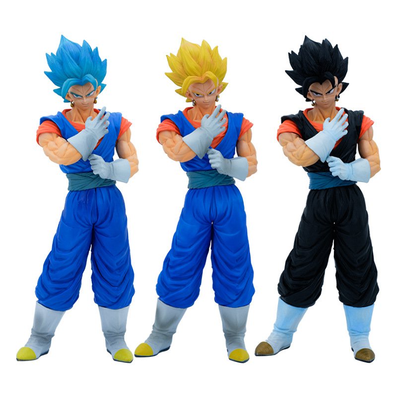 Bandai Dragon Ball Anime Figures para crianças, Goku, Vegeta