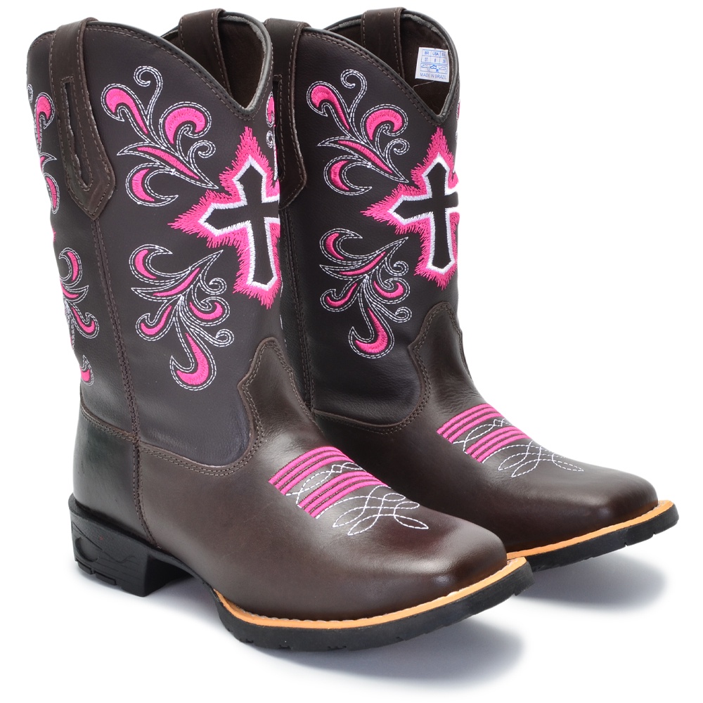 Bota cowboy hot sale feminina