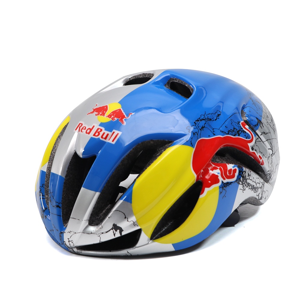 Capacete De Bicicleta MTB Ultraleve Para Com REDBULL/Aero Ciclismo/Esportivo