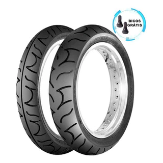 Par Pneu 140/70-17 E 110/70-17 Maggion Cb 300/fazer/next 250 + Bicos