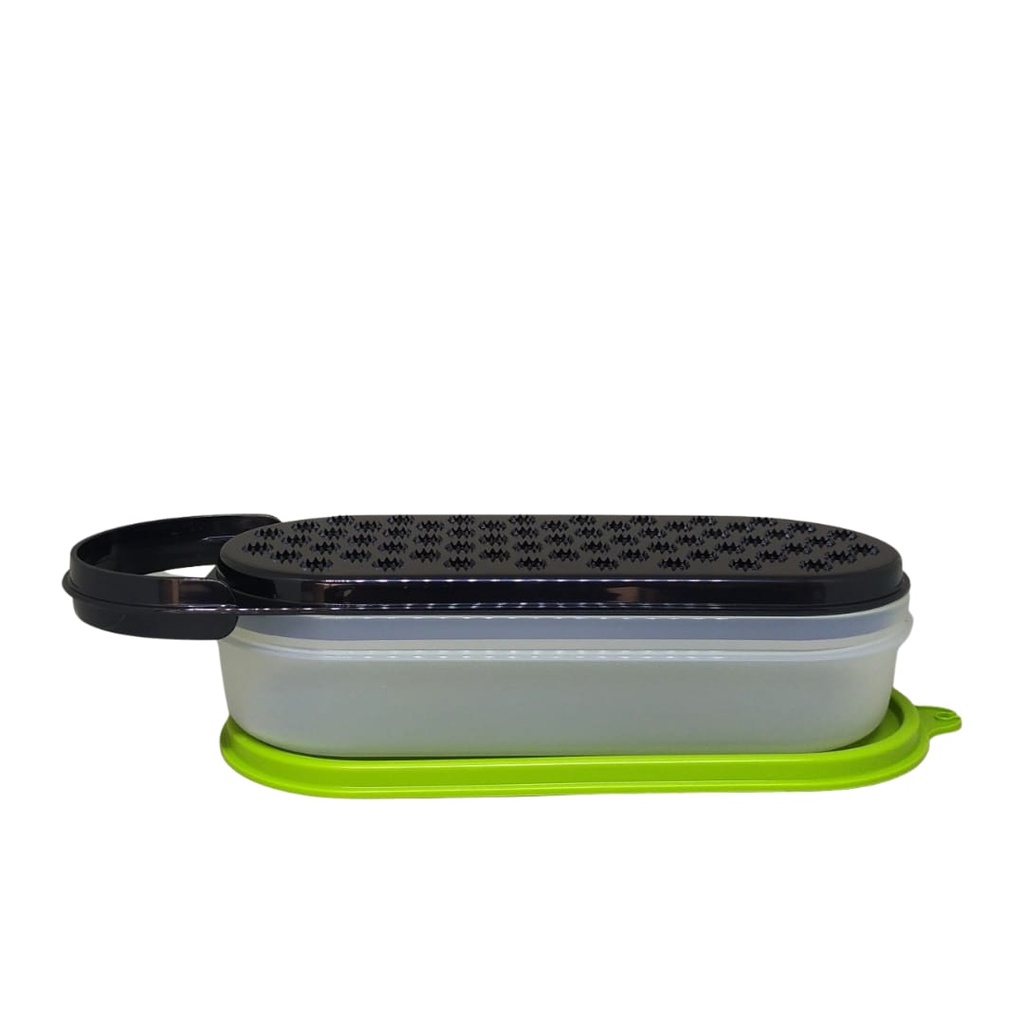 Tupperware Rala Bem 500 ML Preto/Tampa Verde | Shopee Brasil