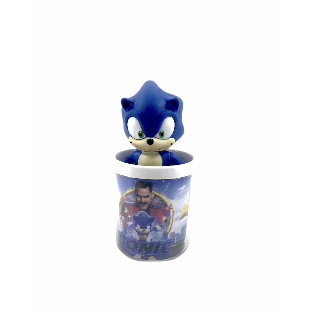 Boneco Sonic Azul Filme Brinquedo Macio 16cm Caneca Personalizada 350ml -  WIN Colecionáveis