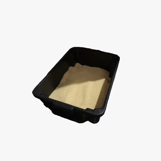 Banheiro de Gato Caixa De Areia Grande Masseira Super Reforçada Multiuso Empilhável 40 Litros House