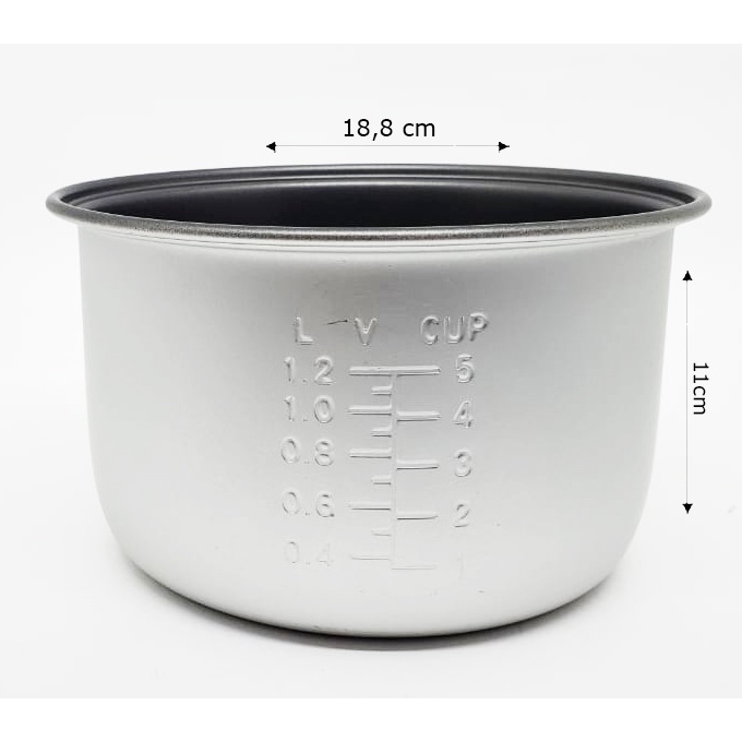 Cuba da Panela de Arroz 4 Xícaras Mondial