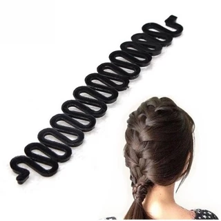 Enrollador De Cachos De Cabelo Com Gancho Em Formato De Rolo