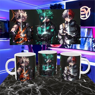 Caneca My Hero Academia: o Filme, 2 Heróis (2018): Modelo 02