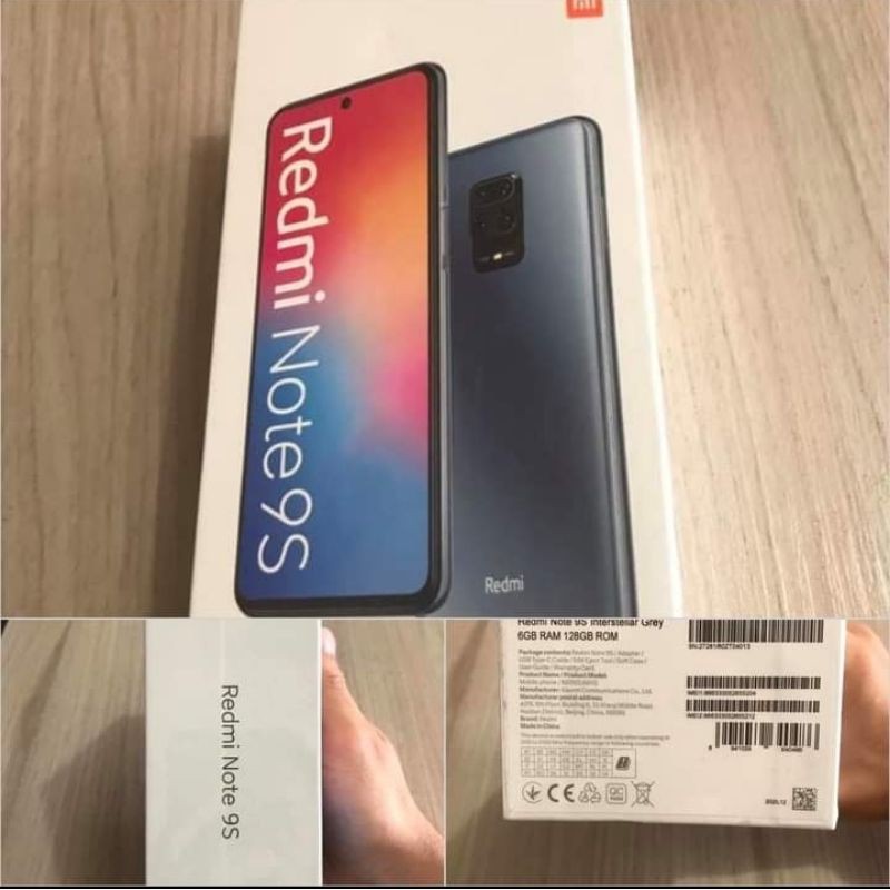 Xiaomi note 9 s 128gb 6gb ram versao global lacrado