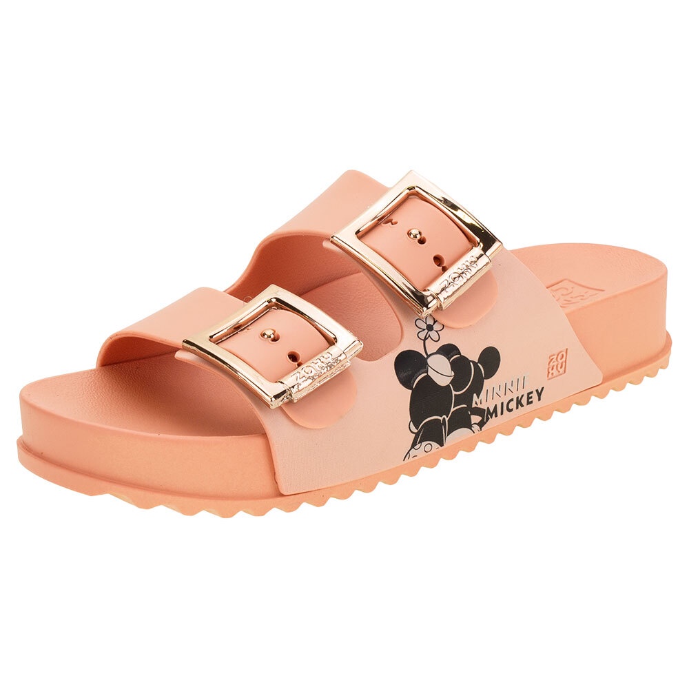 Sandália Joy Mickey Partner Conforto Zaxy - 18262 | Shopee Brasil