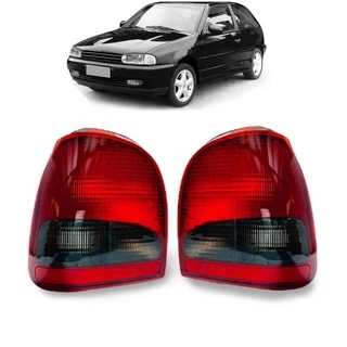 Par Lanterna Traseira Gol Bola G2 Special 1995 - 2003 Sinaleira Ré Fumê em Oferta na Shopee