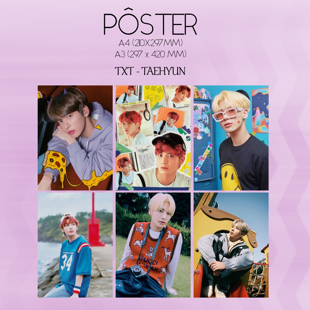 POSTER KPOP TXT TAEHYUN 1