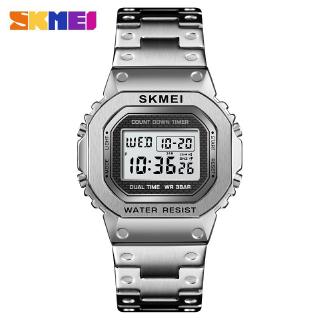 SKMEI Relógio digital masculino à prova d