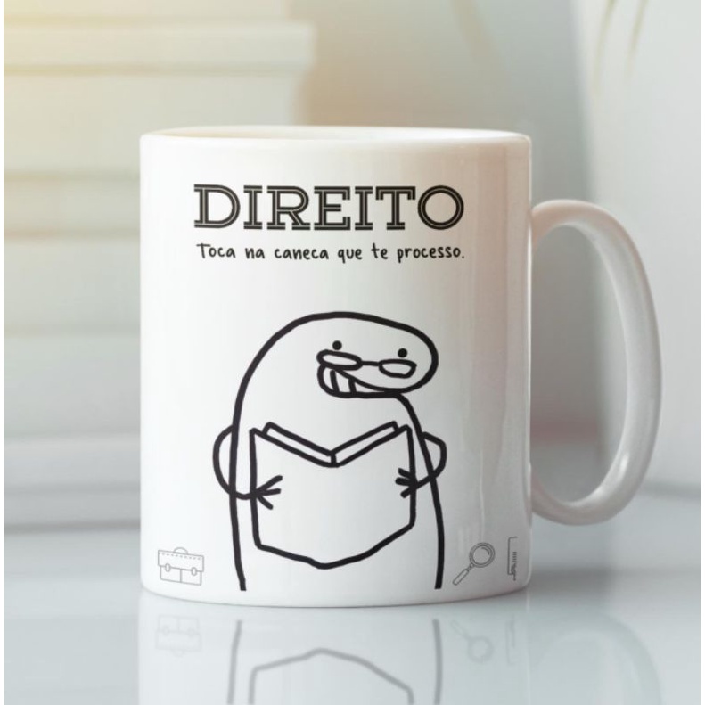 Caneca meme boneco palito flork eu eu quero tocar