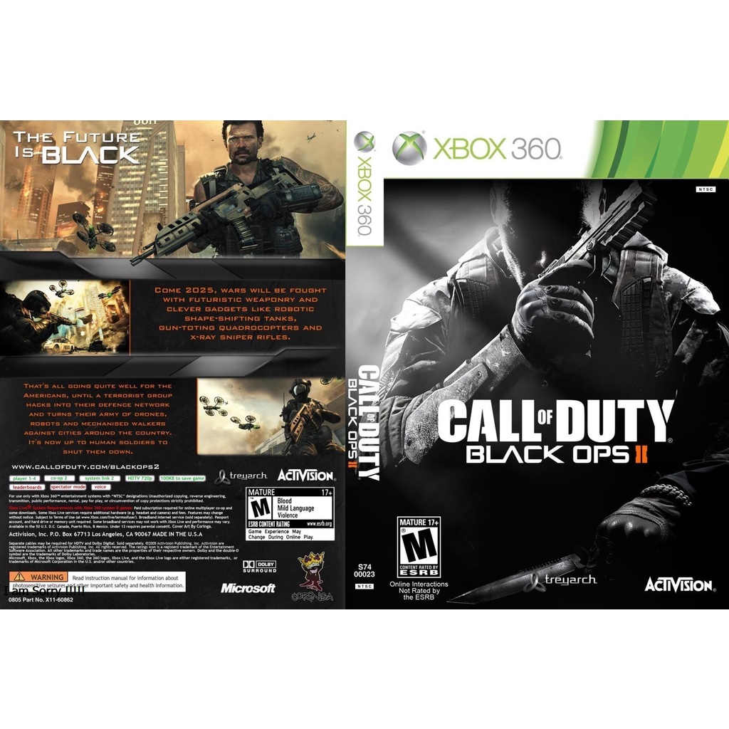 Call of Duty Black Ops II - Xbox 360 Game