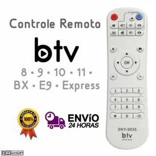 Controle Remoto BTV compatível com modelos antigos