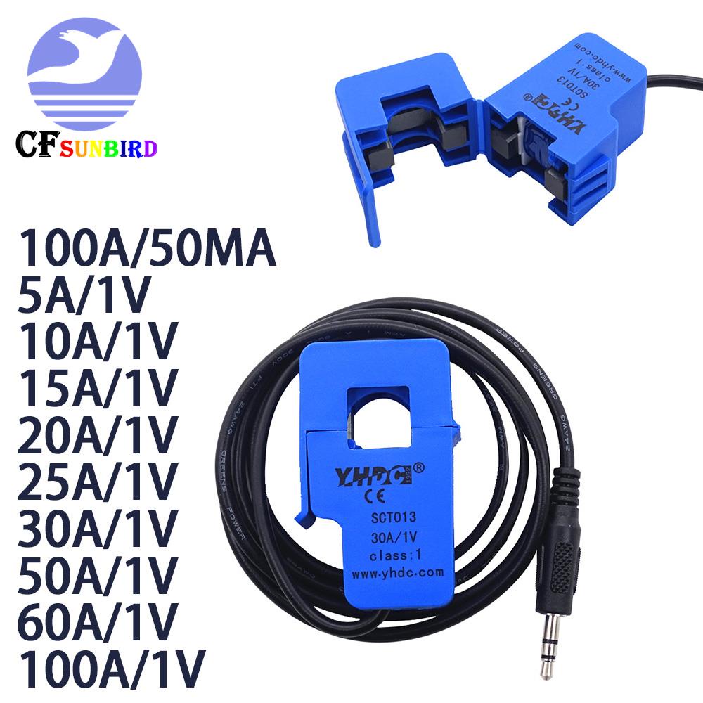 SCT-013-005 Non-invasive Split Core Current Transformer AC current sensor 5A buy online at Low