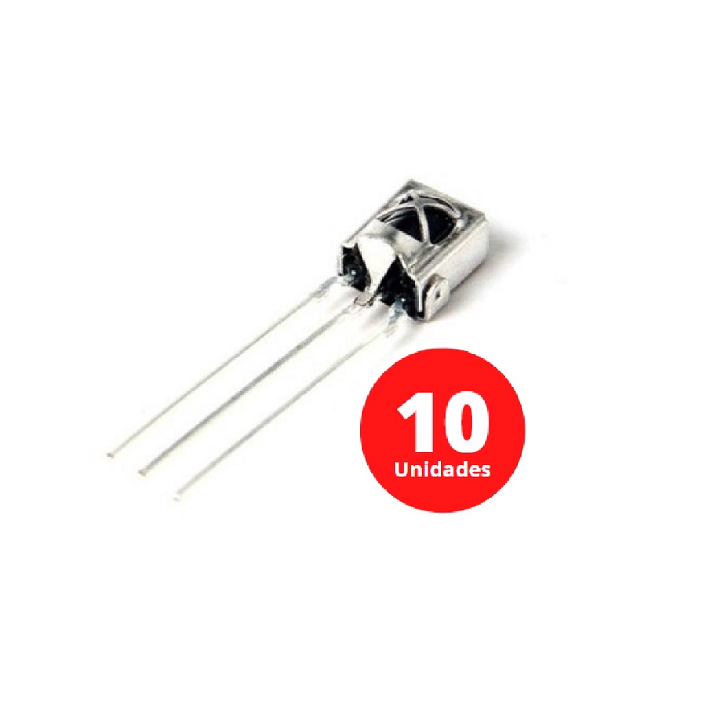 Tl1838 VS1838 TSOP1838 HX1838 10 Unidades Receptor Ir Infravermelho ...