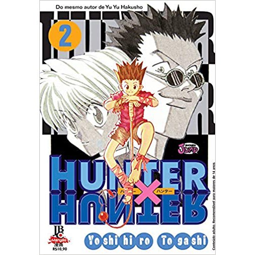 Killua chamando o Gon pra assistir - Exame Hunter x Hunter